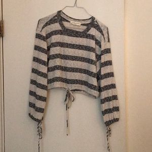 Cute cropped sweater!